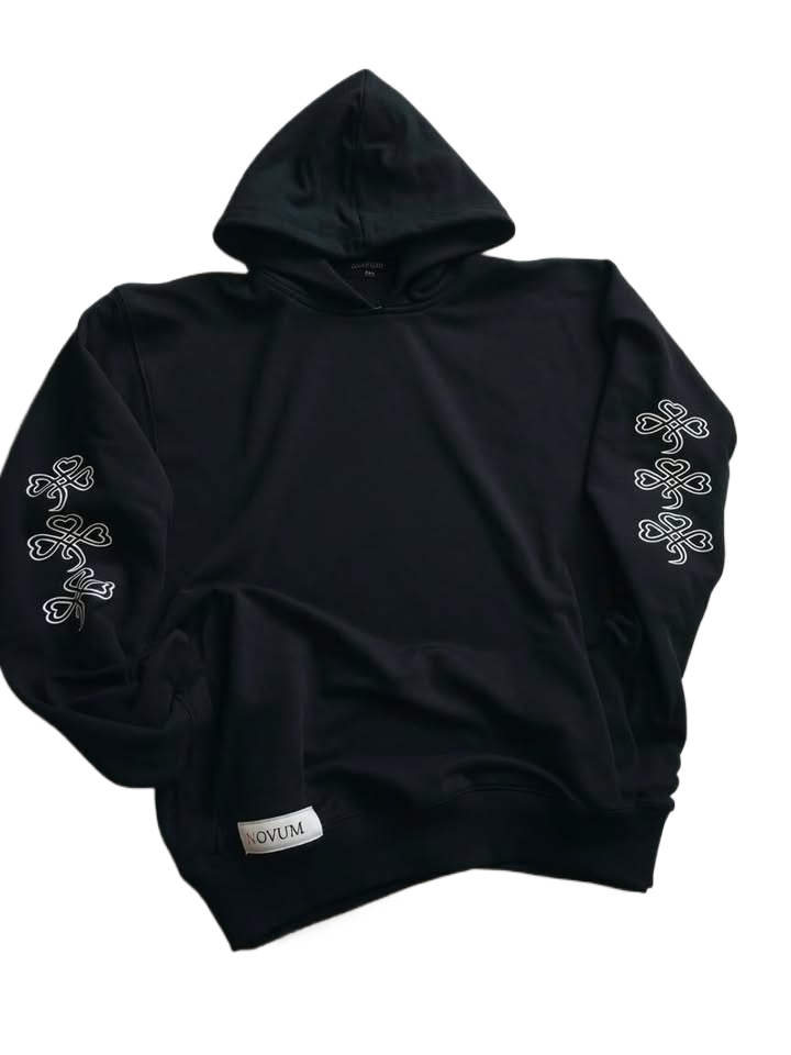 NOVUM HOODIE — BLACK